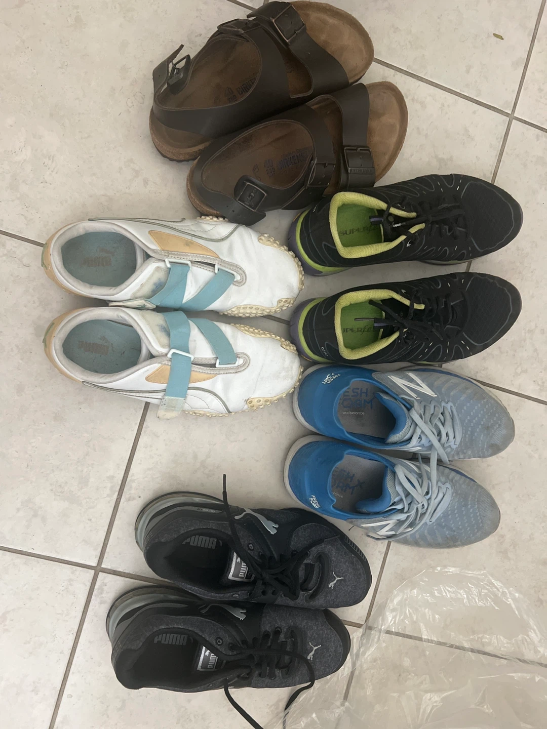 Assorted Used Footwear Bundle