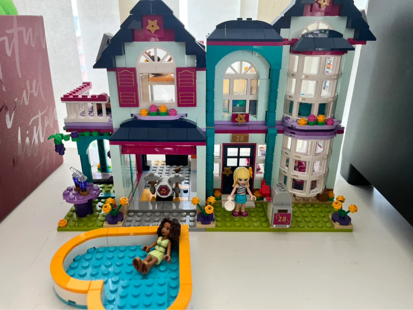 LEGO Friends House with Pool and Figures