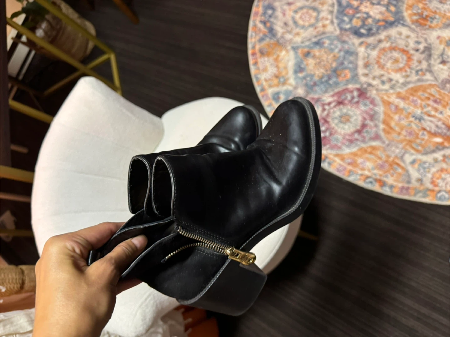 Zara Black Ankle Boots women - photo 2