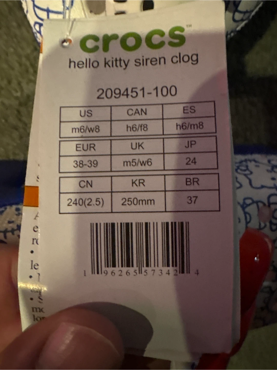 Crocs Hello Kitty Siren Clogs - photo 4