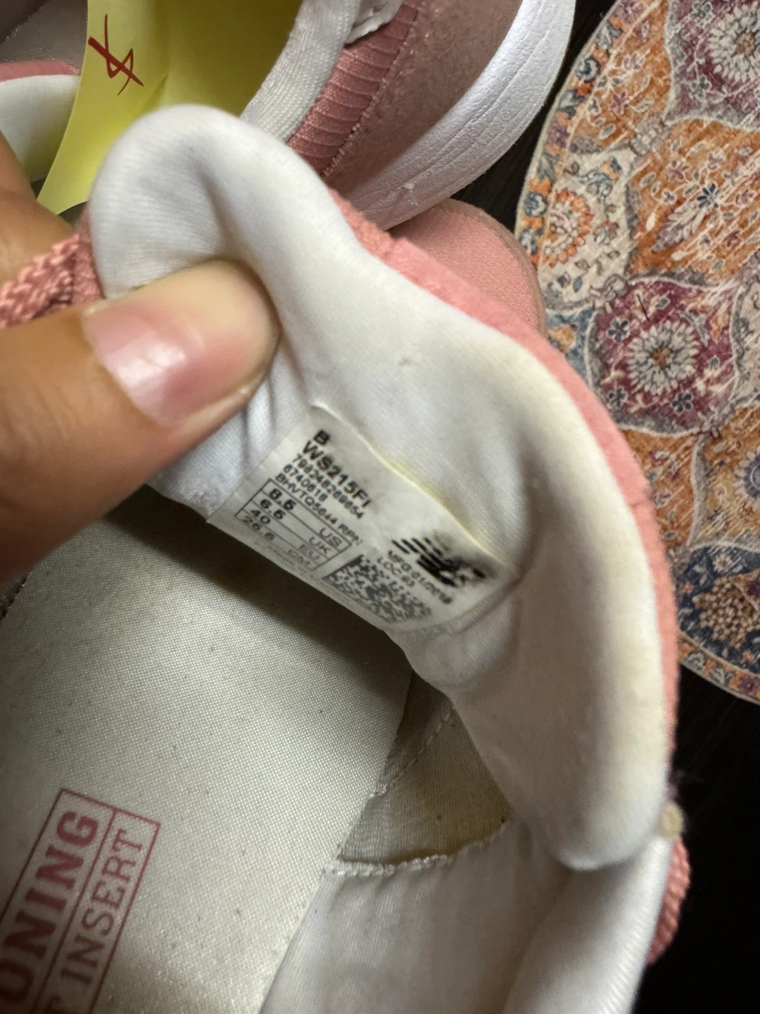 New Balance Pink Running Shoes - photo 3