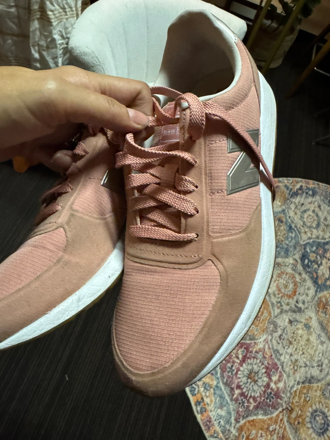 New Balance Pink Running Shoes