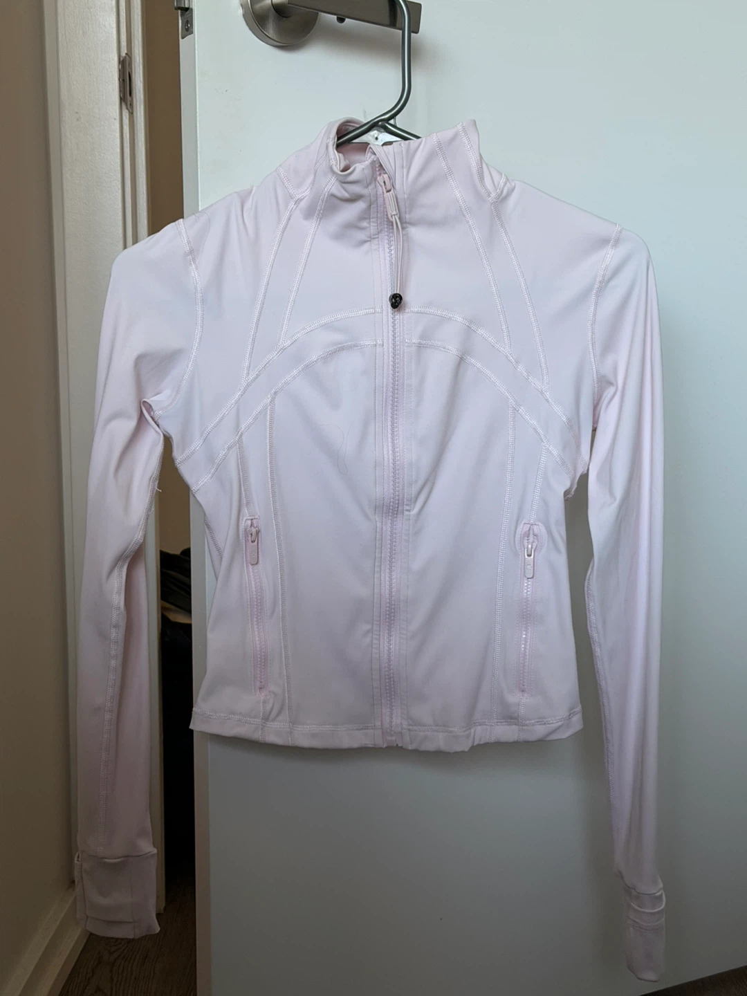 Light Pink Zip-Up Jacket