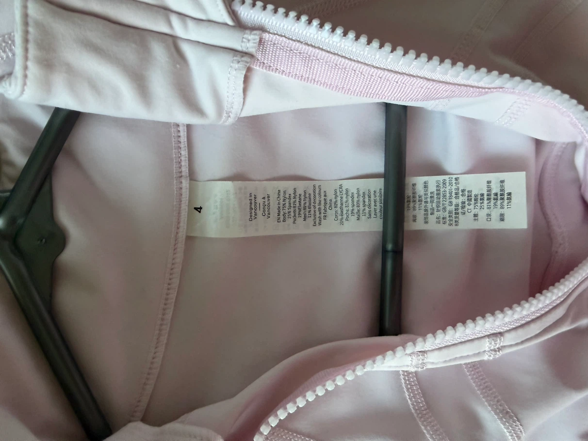 Light Pink Zip-Up Jacket - photo 4