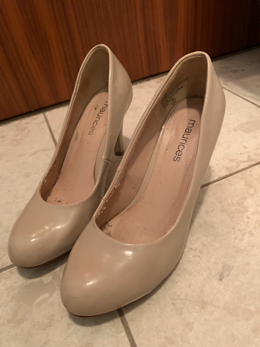 Beige Pump Heels