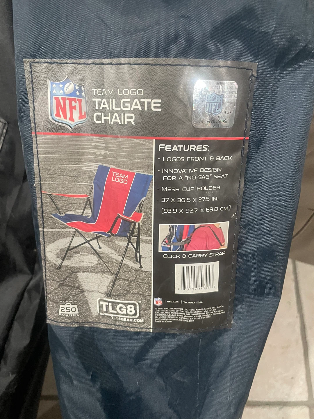 NFL Team Logo Tailgate Chair - photo 4