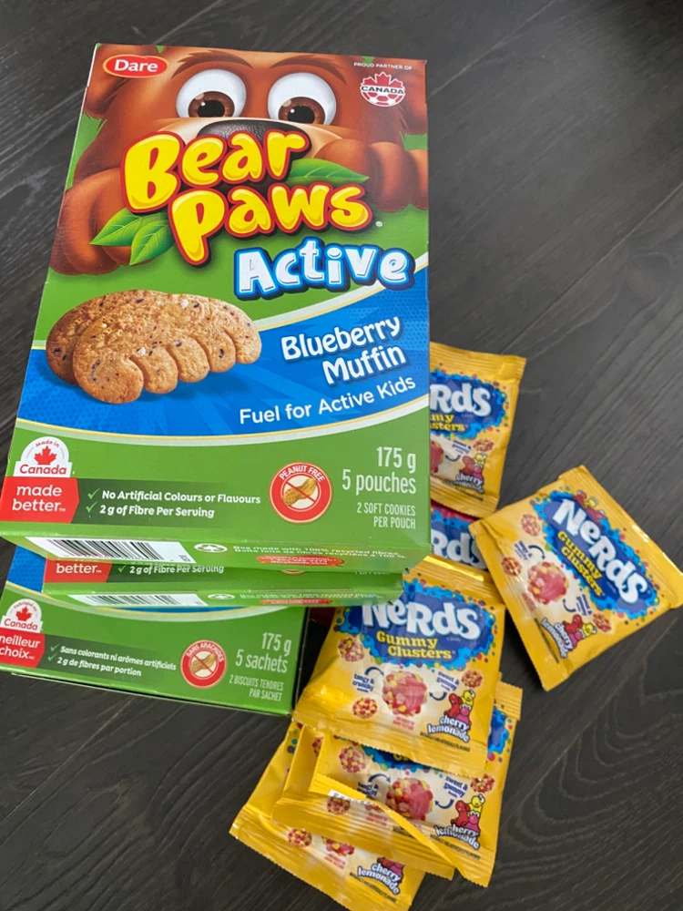 Bear paw cookies
