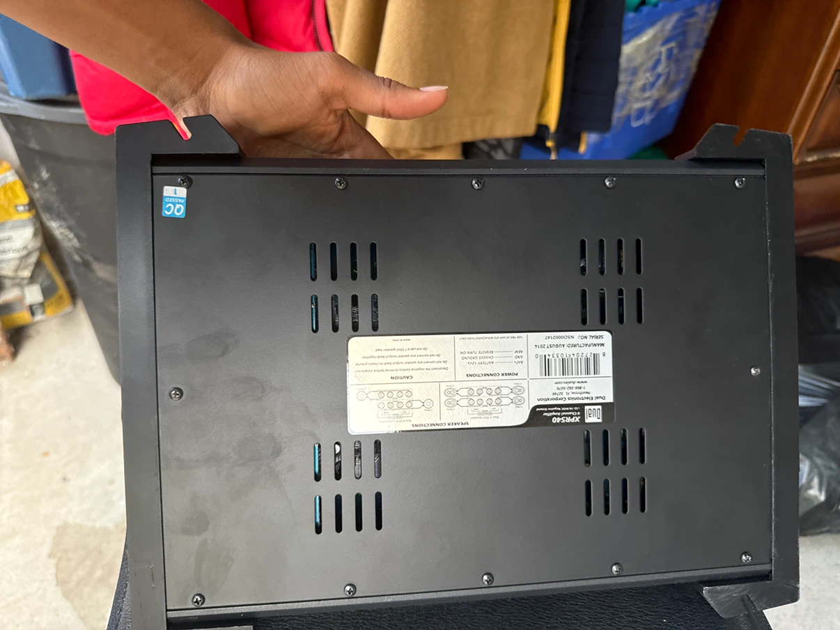 DUAL XPR540 4 Channel Amplifier - photo 4