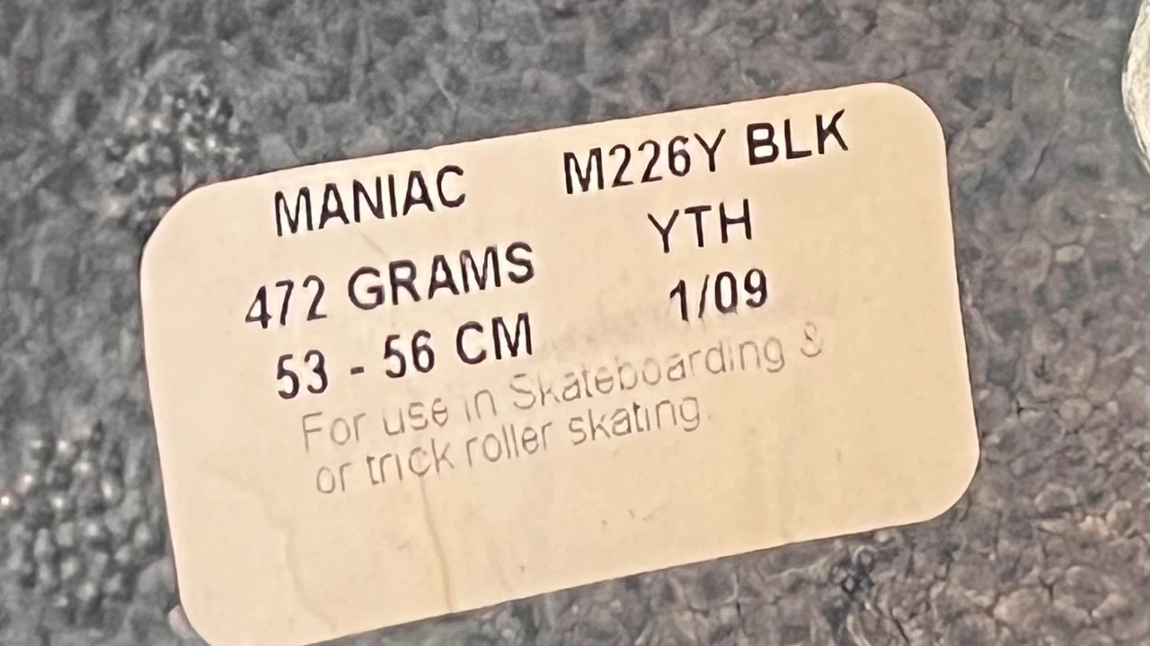 Bell Maniac Youth Skateboard Helmet - photo 4