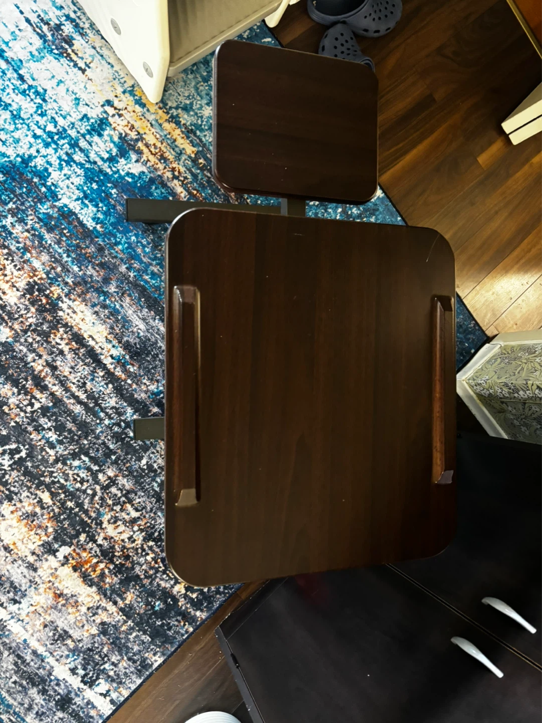 Adjustable Wood Laptop Table - photo 2