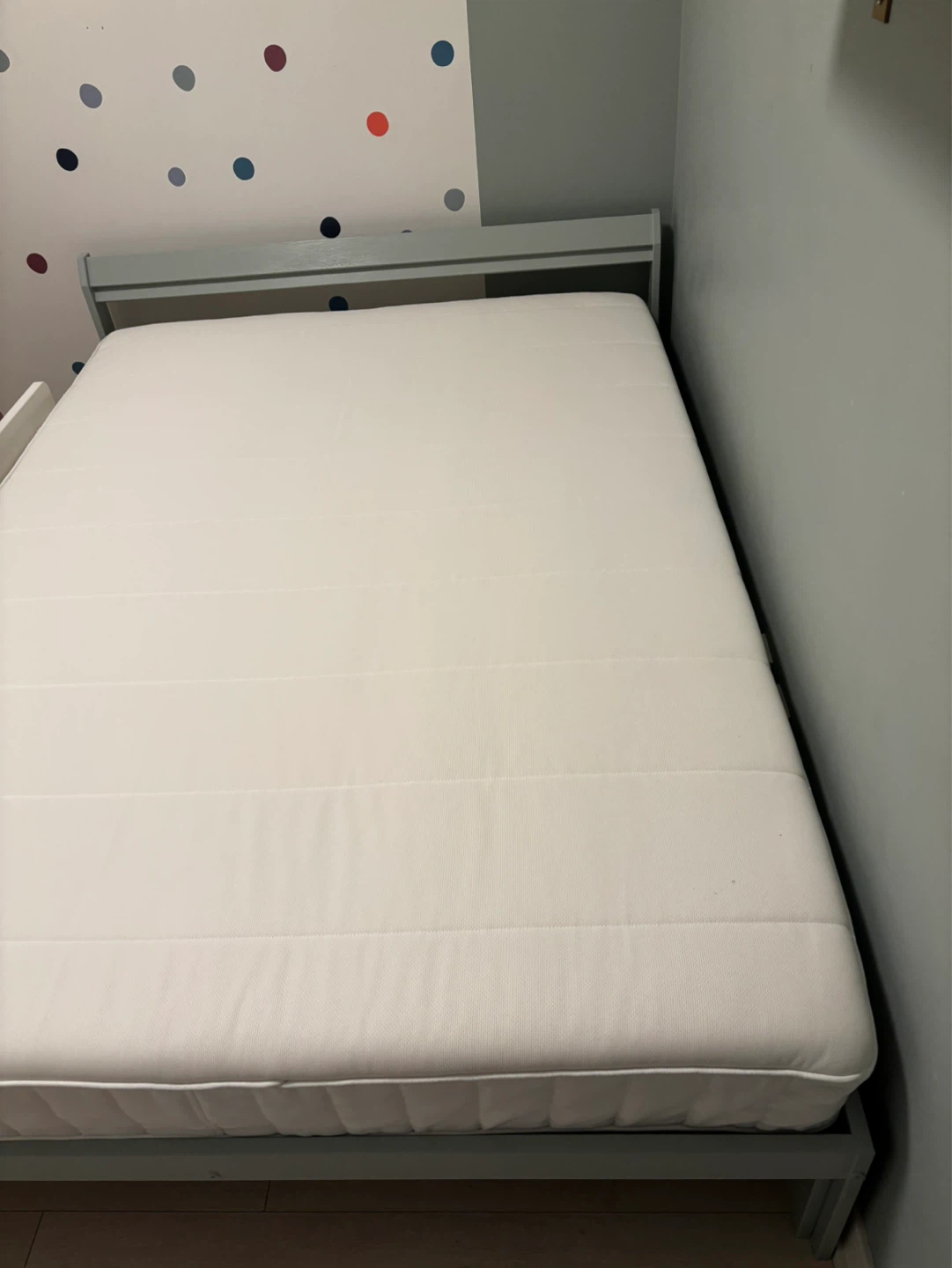IKEA Bed Frame and Vesteröy Full Mattress - photo 4
