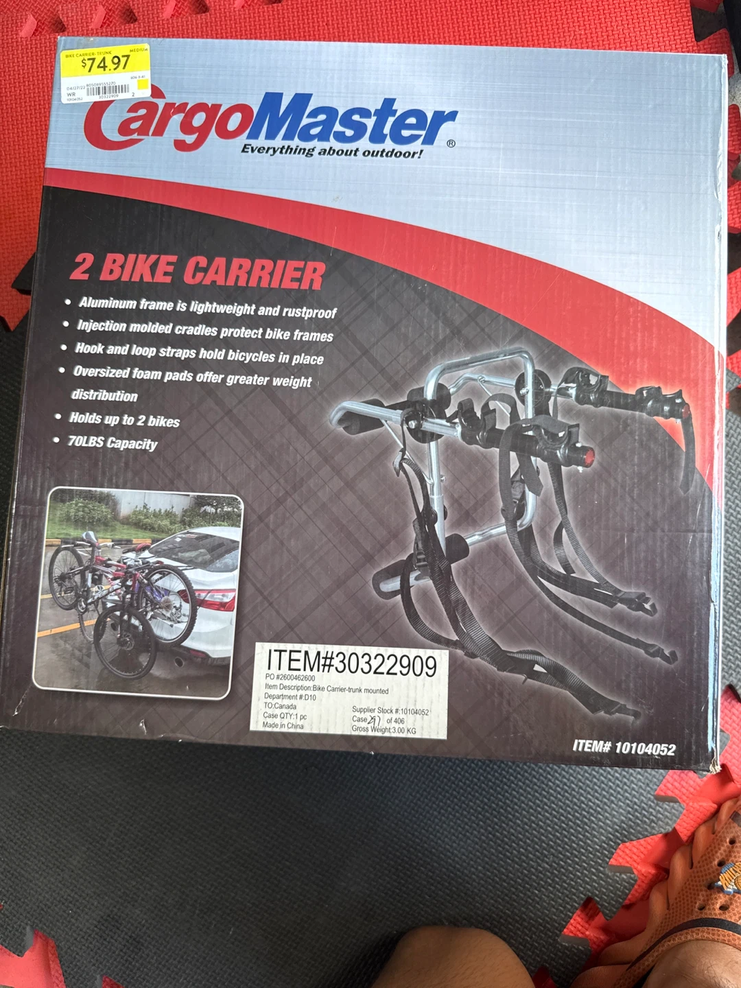 CargoMaster 2 Bike Carrier