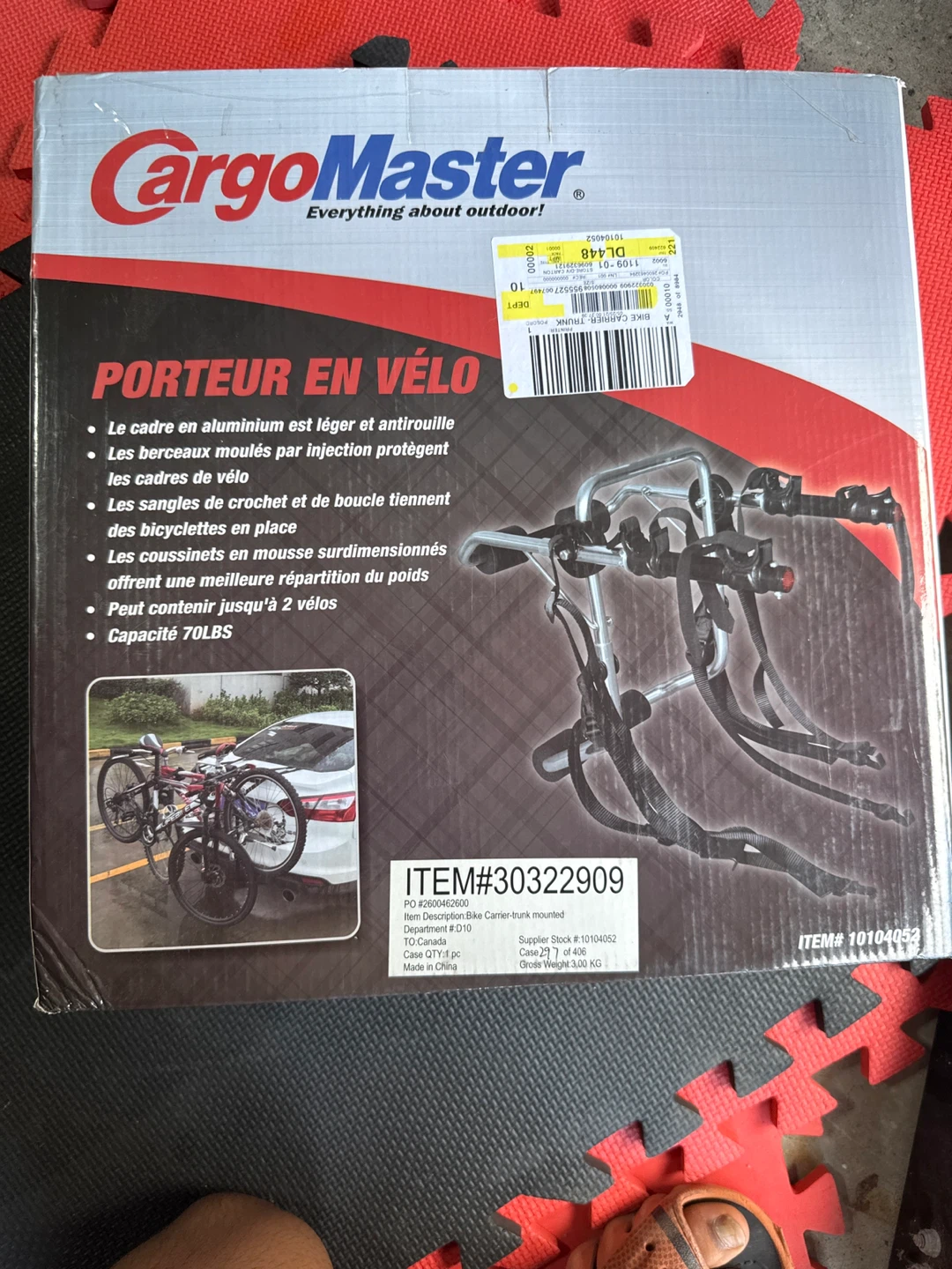 CargoMaster 2 Bike Carrier - photo 2