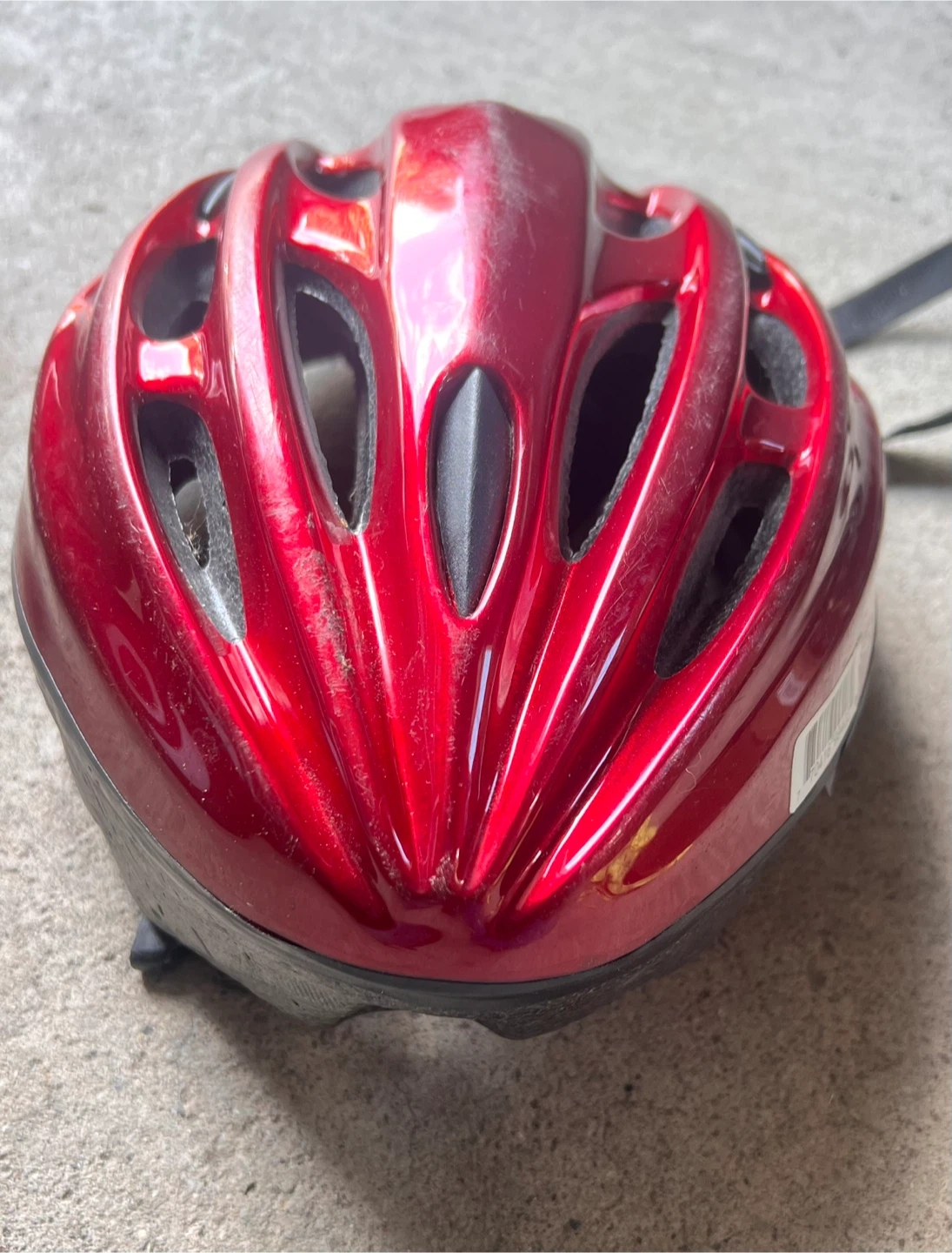 Red Bike Helmet