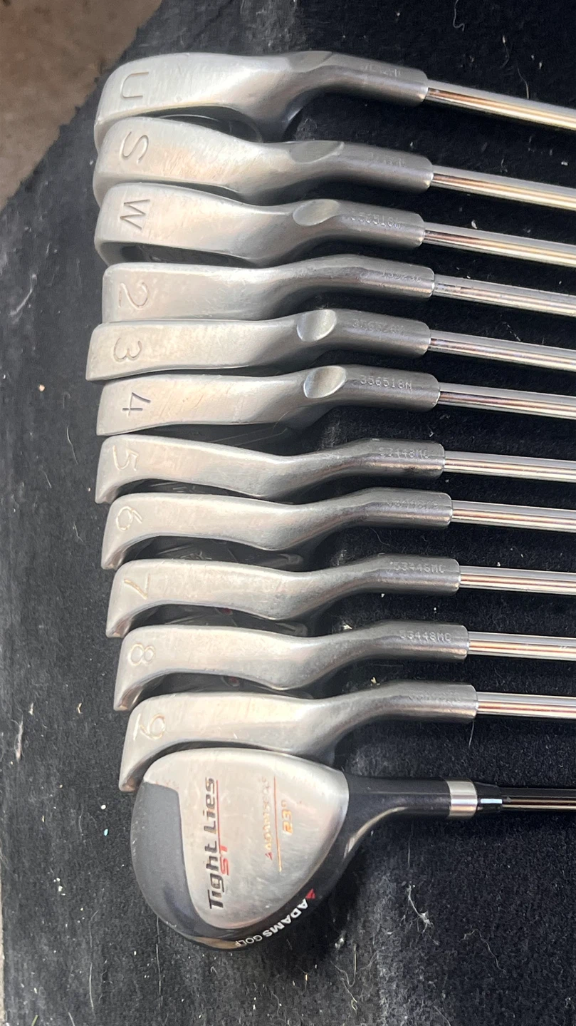 Ping Karsten Golf Club Set with Adams Golf Driver - photo 2
