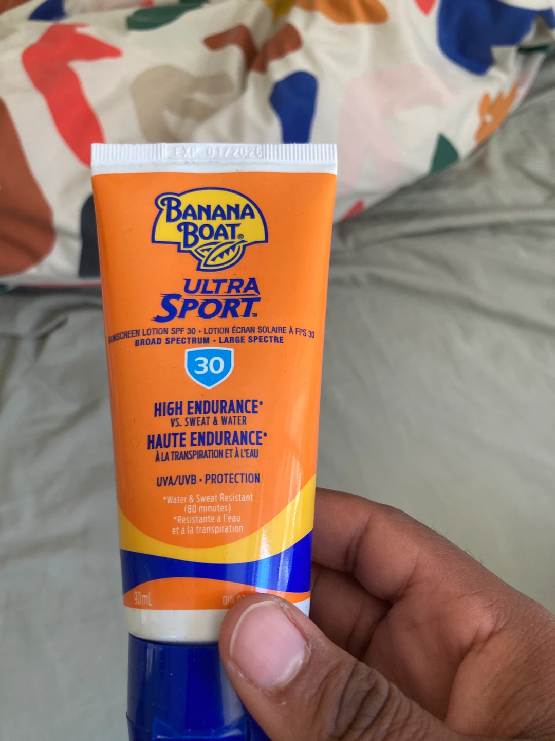 FREE Banana Boat Ultra Sport SPF 30 Sunscreen - 90mL