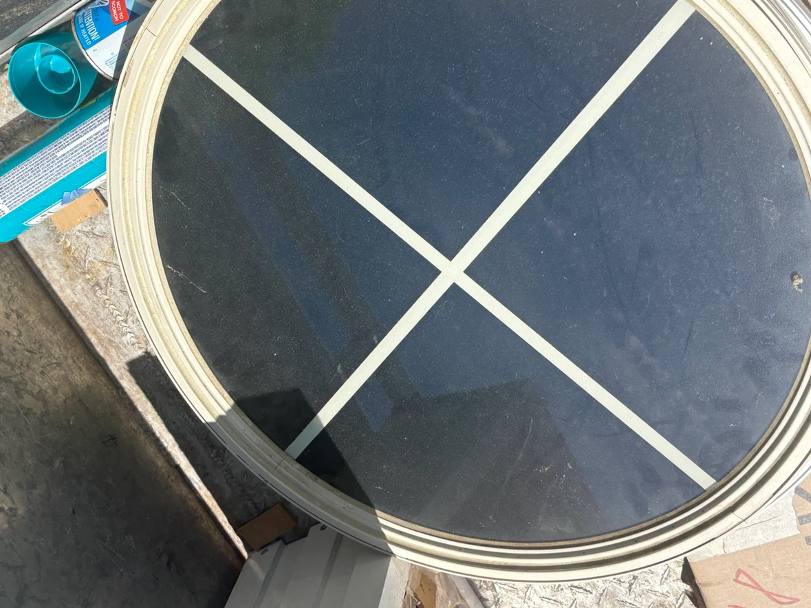 Dormer faux window never used