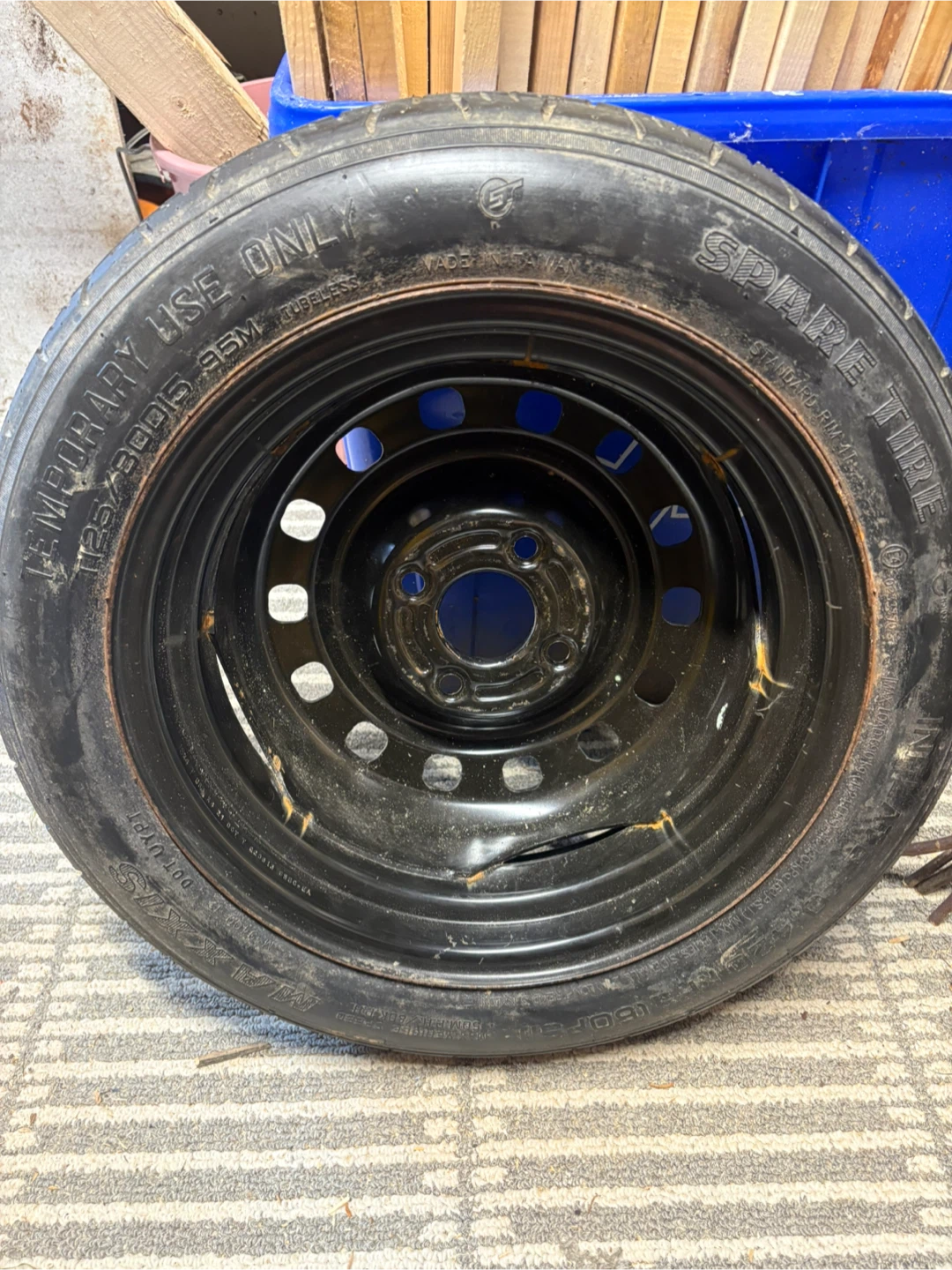 Maxxis Temporary Spare Tire T125/80D15 - photo 2