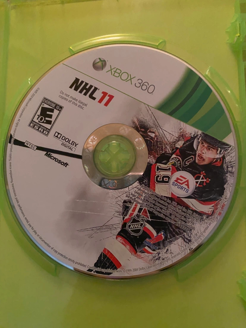 Ea sports NHL 11 Xbox 360 game - photo 2