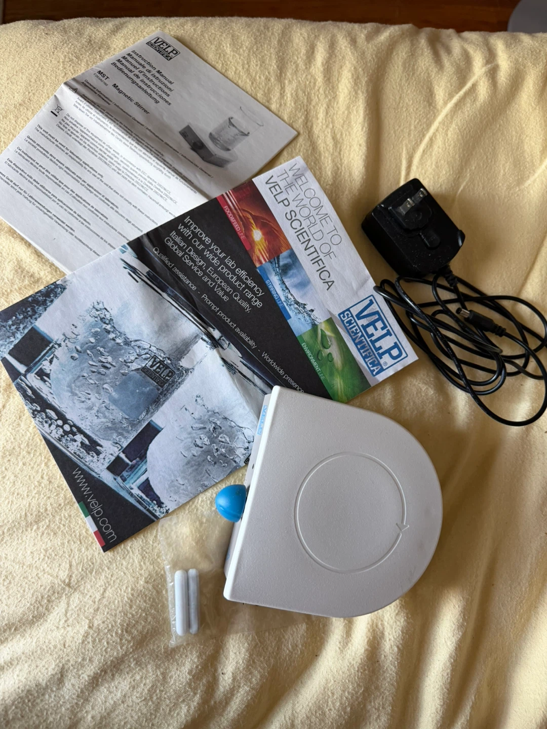 VELP Scientifica MST Magnetic Stirrer with Power Adapter - photo 2