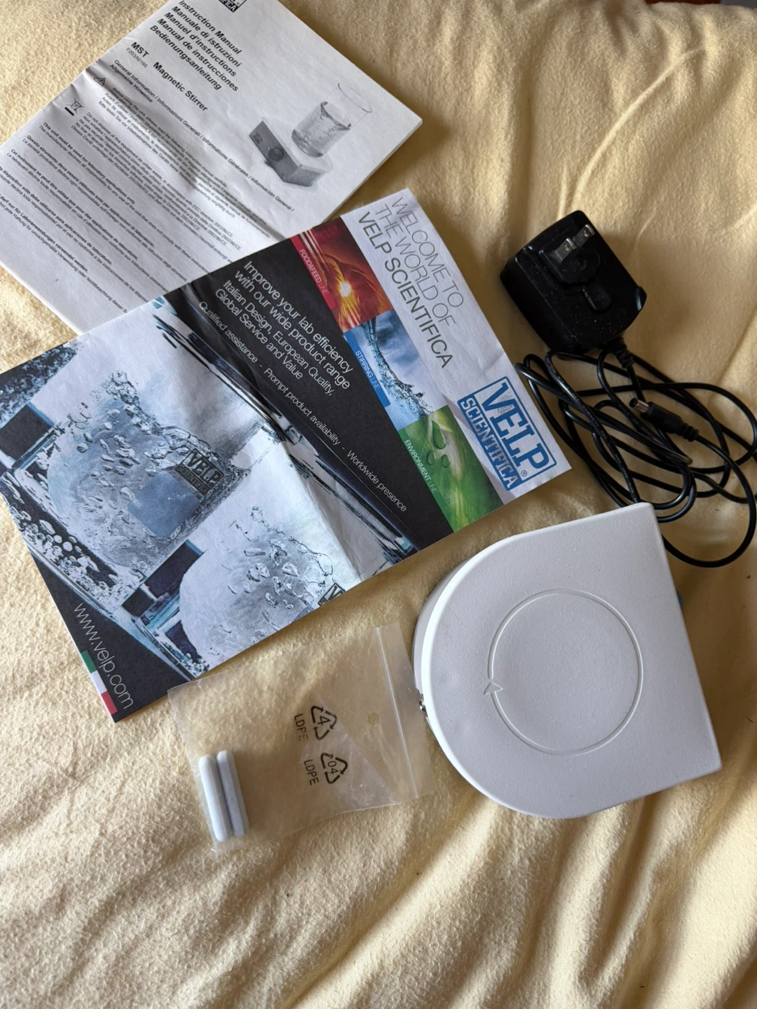 VELP Scientifica MST Magnetic Stirrer with Power Adapter - photo 3