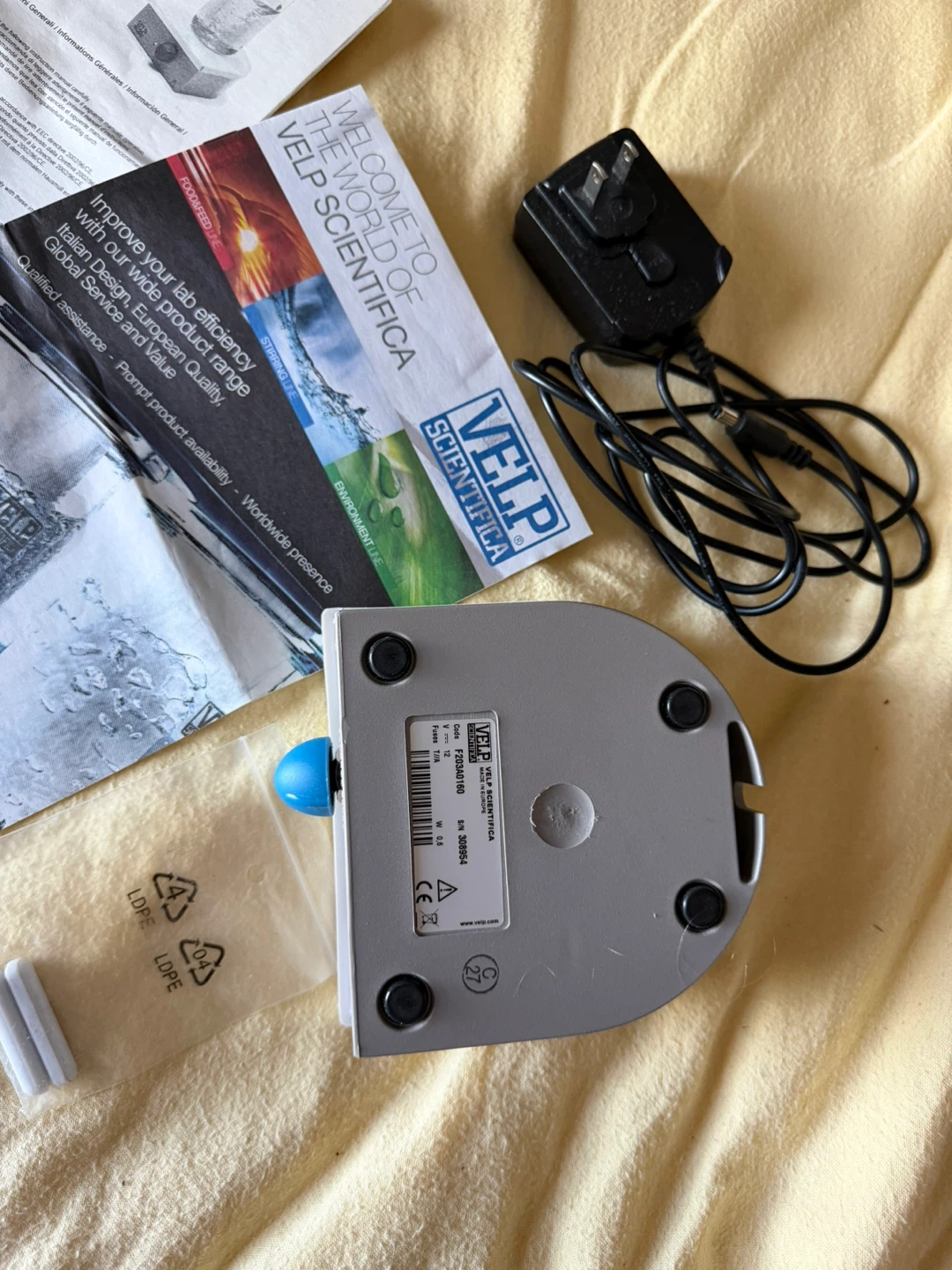 VELP Scientifica MST Magnetic Stirrer with Power Adapter - photo 4