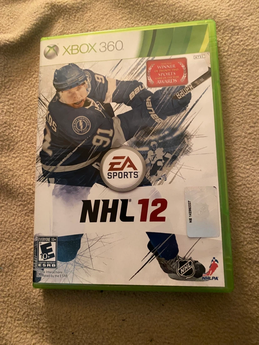 Ea sports nhl 12 Xbox 360 game