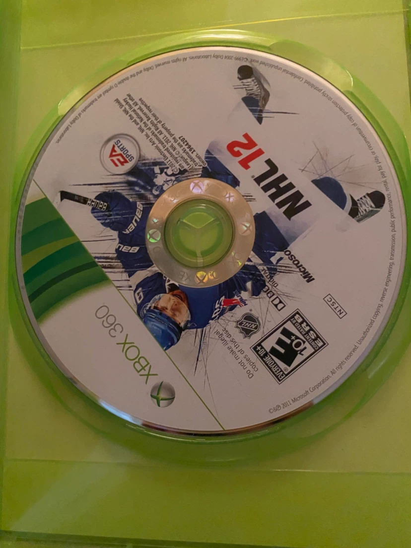 Ea sports nhl 12 Xbox 360 game - photo 3