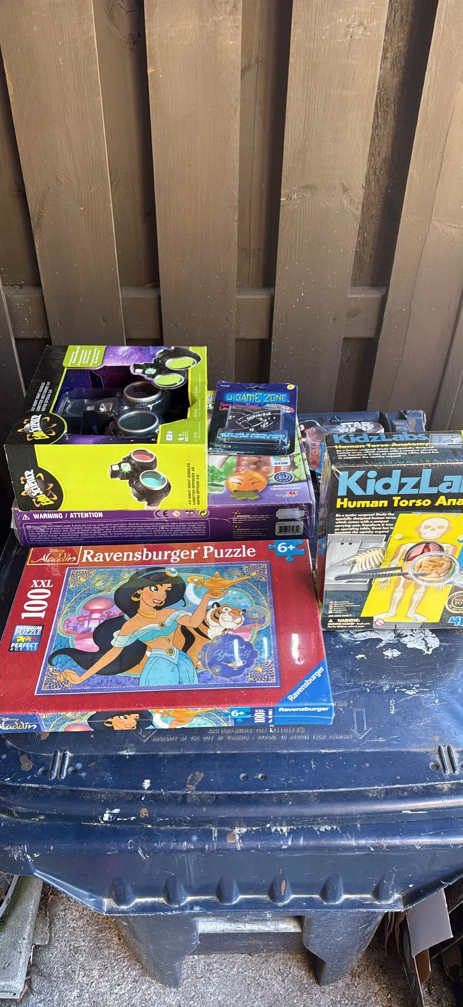 New toys sealed packaging