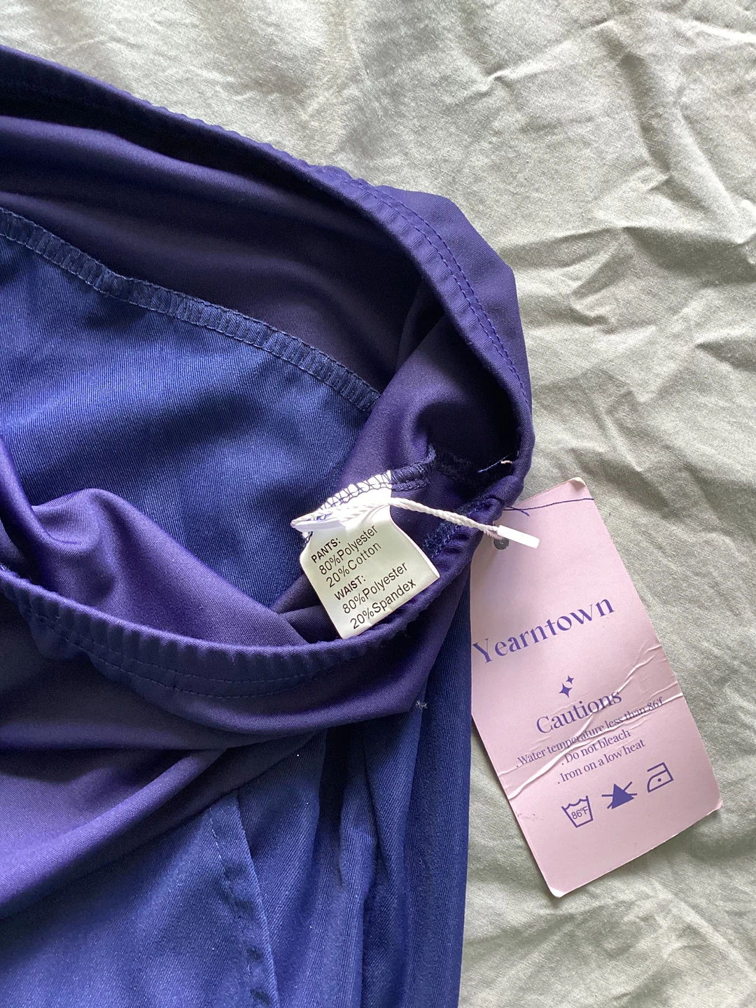 New Yearntown Maternity Scrub Joggers size L - photo 3