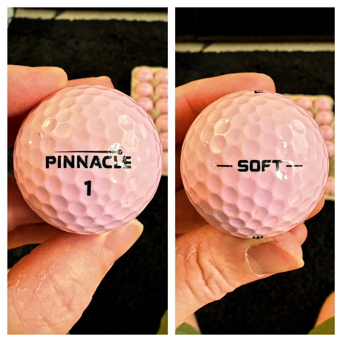 18 Pinnacle Soft Pink Golf Balls - photo 3