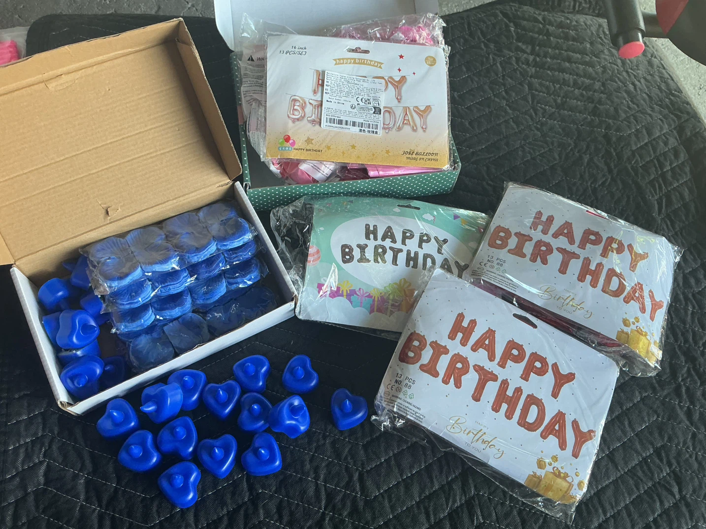 Happy Birthday Balloon and Candle Set - photo 2