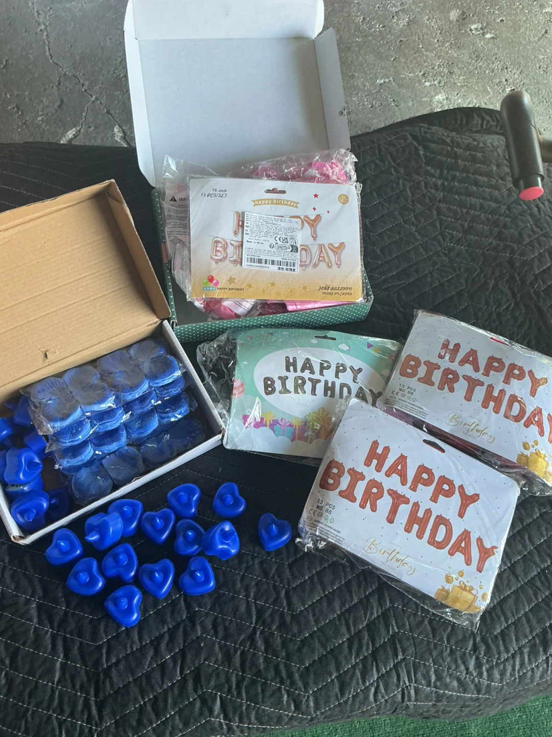 Happy Birthday Balloon and Candle Set - photo 3