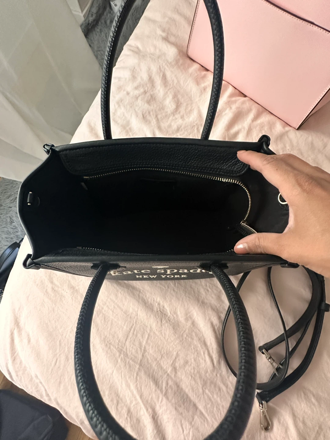 Kate Spade Black Leather Tote Bag - photo 3