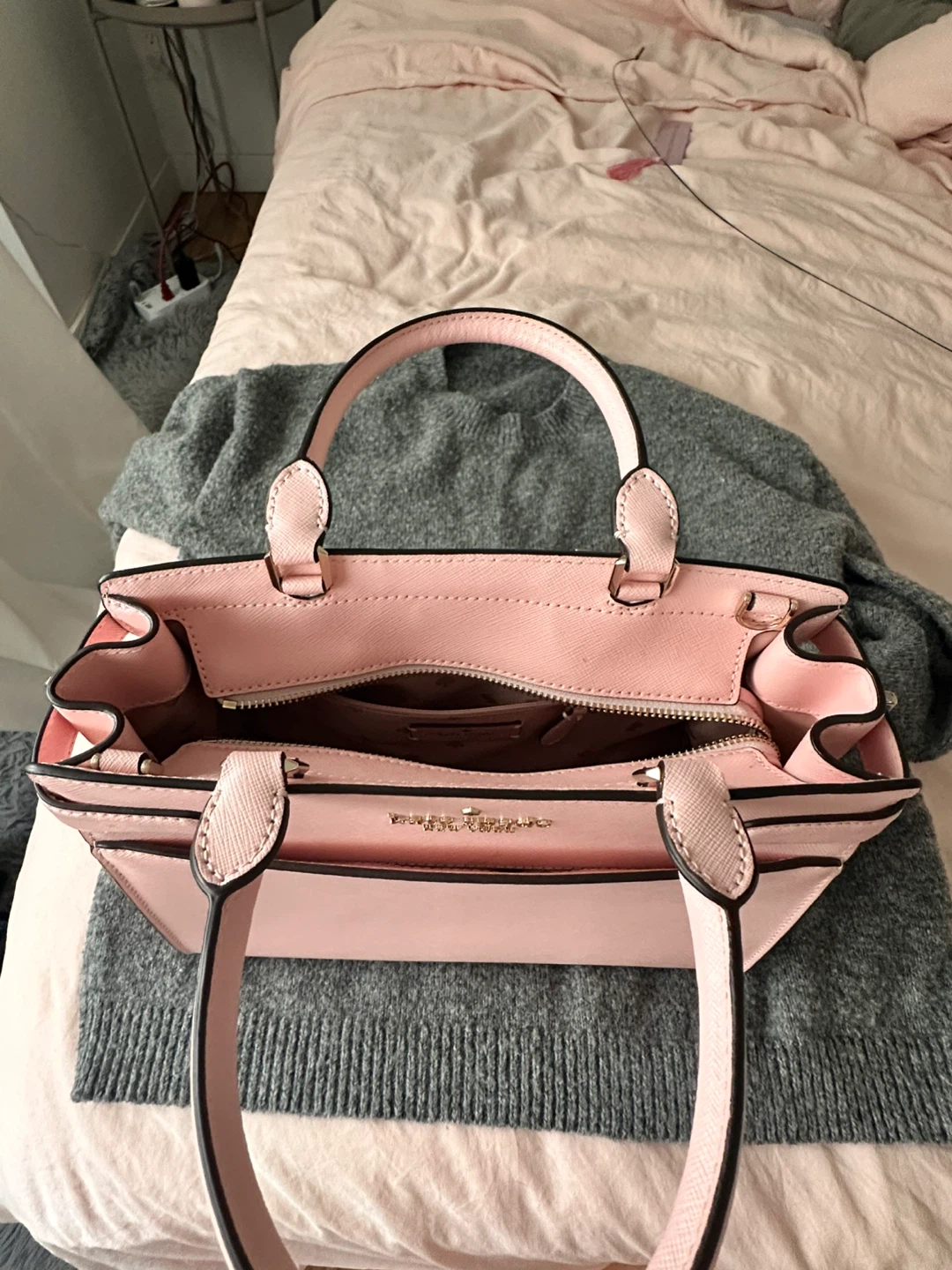 Kate Spade Pink Top Handle Bag with Strap - photo 4
