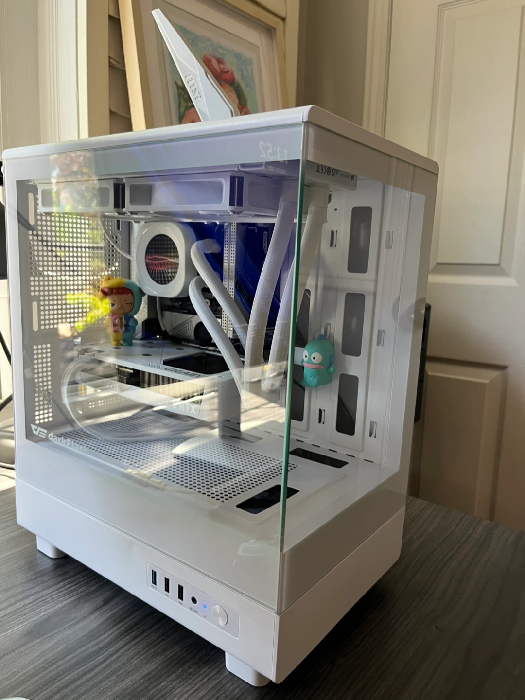 🤍 Pure White PC – R5 9600X | RTX 5060 Ready to Play - photo 2