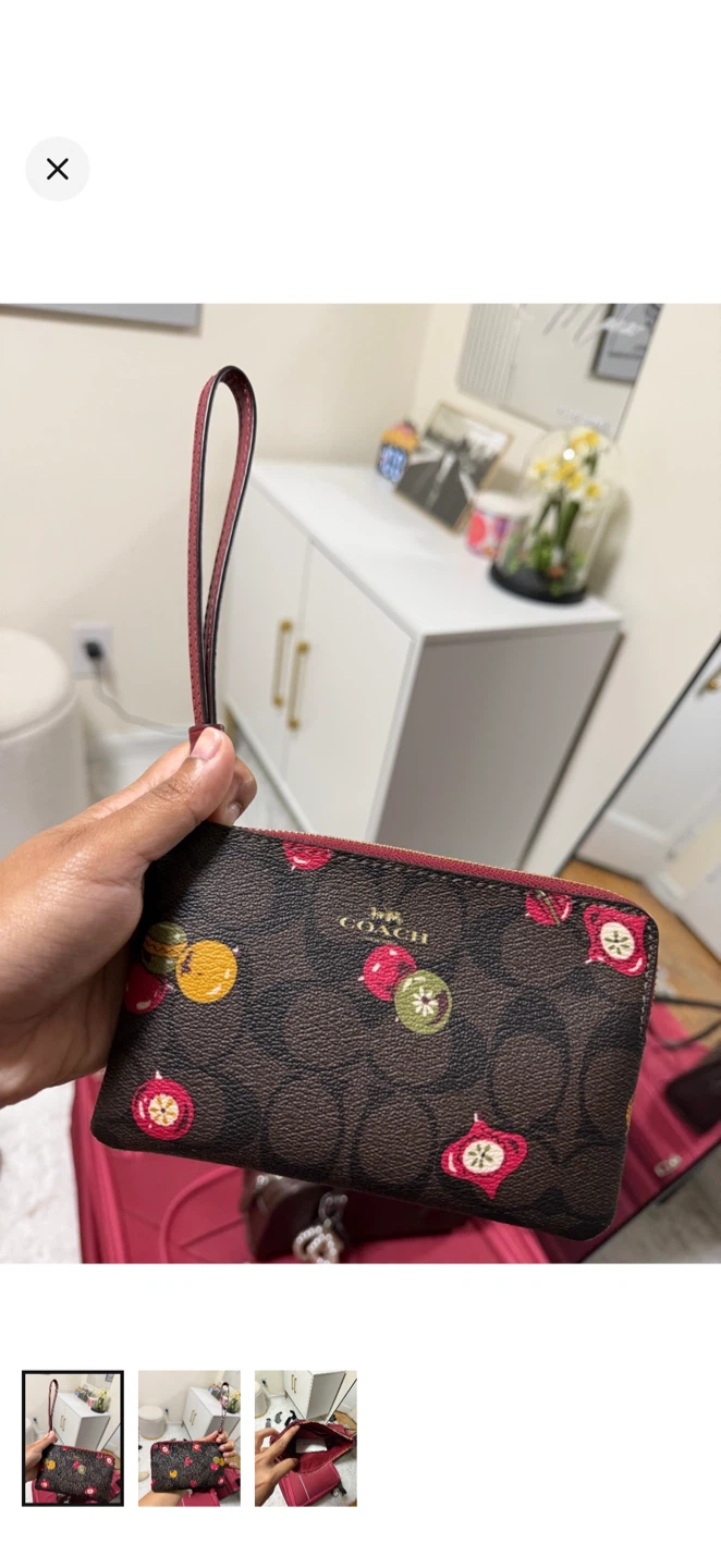 Coach Wristlet Pouch