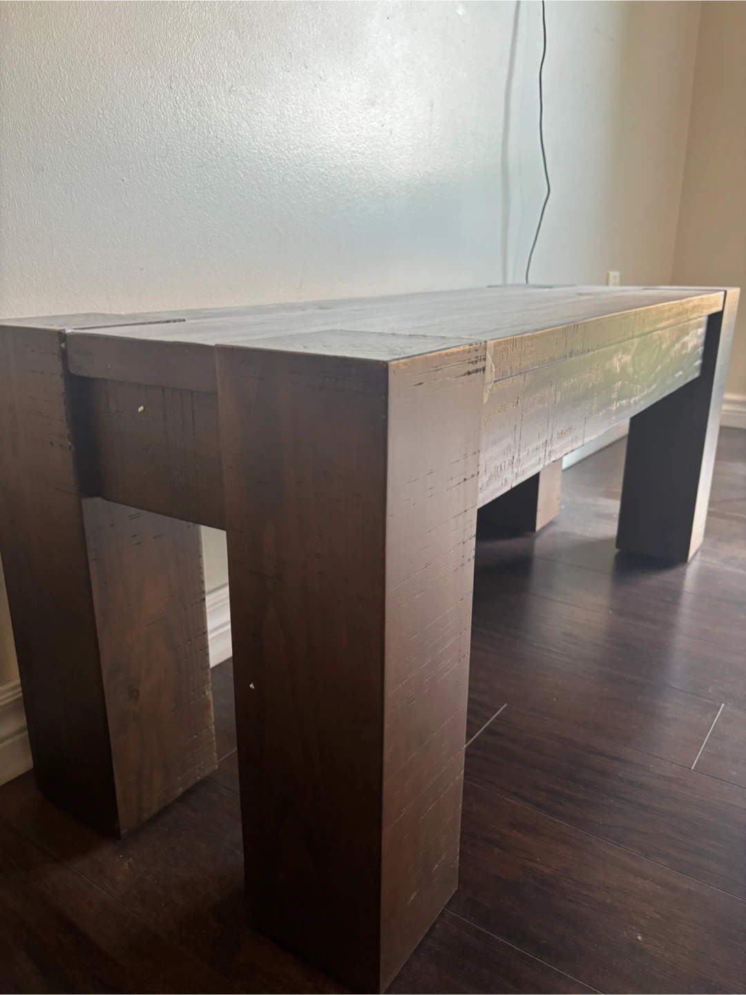The Brick Boden Dining Table, 78"W, Trestle Base - photo 3