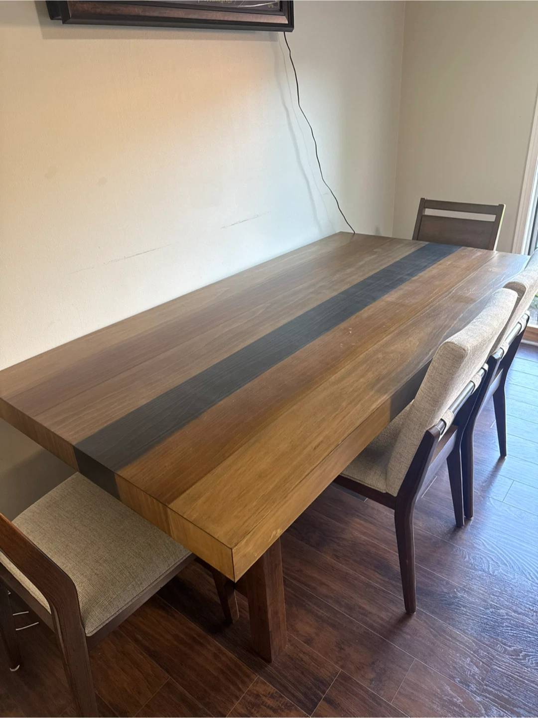 The Brick Boden Dining Table, 78"W, Trestle Base - photo 5