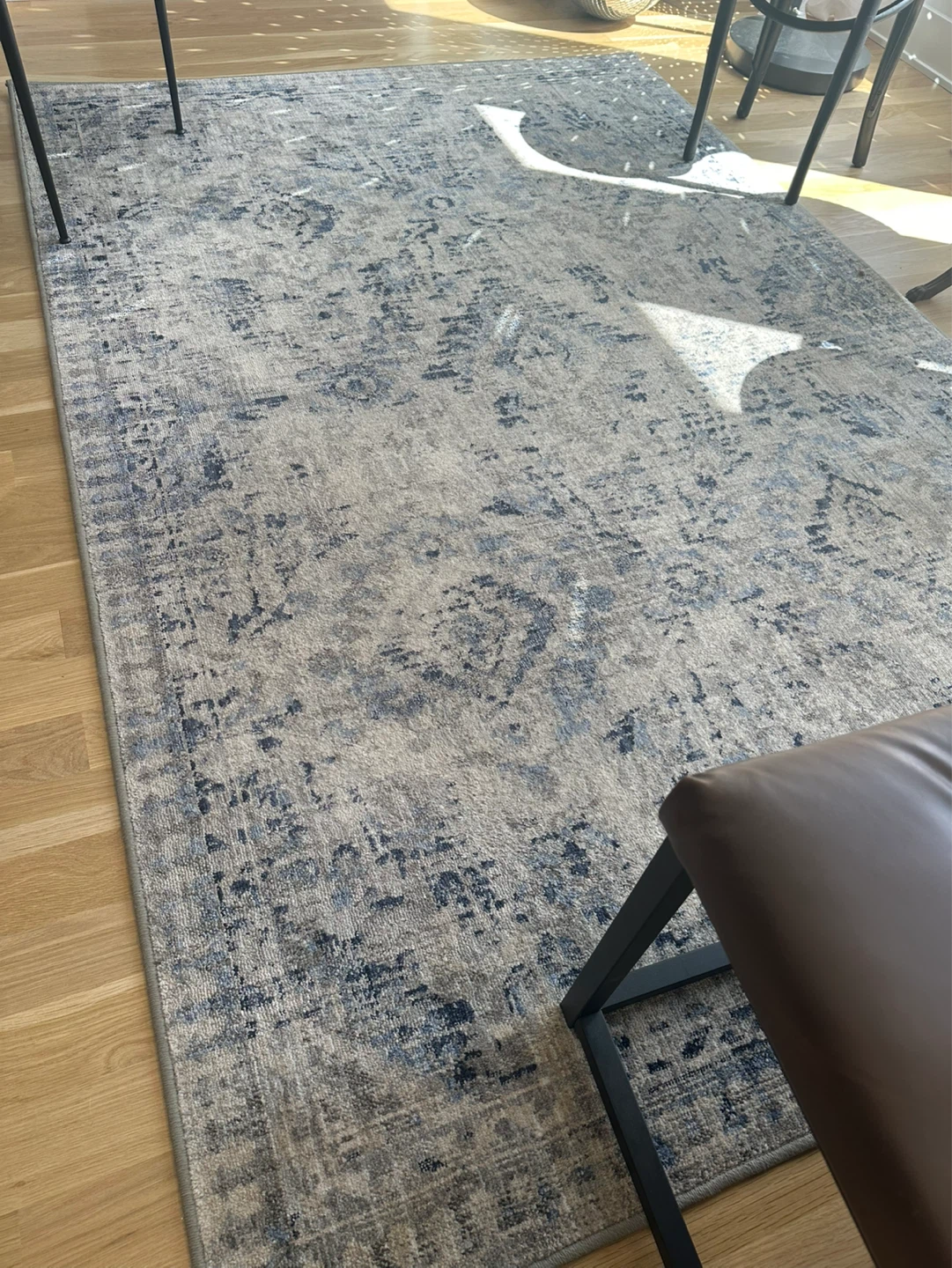 Blue 5x7 patterned Rug - photo 3