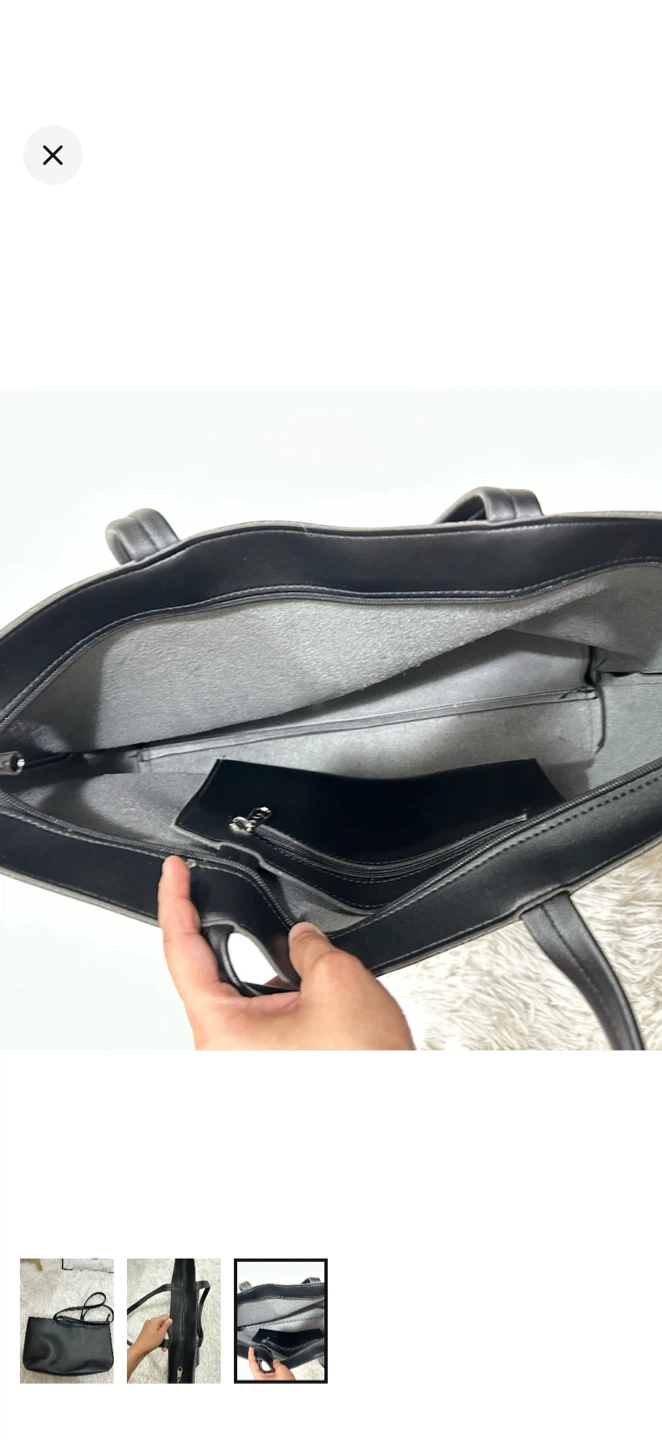 Black Tote Bag - photo 3