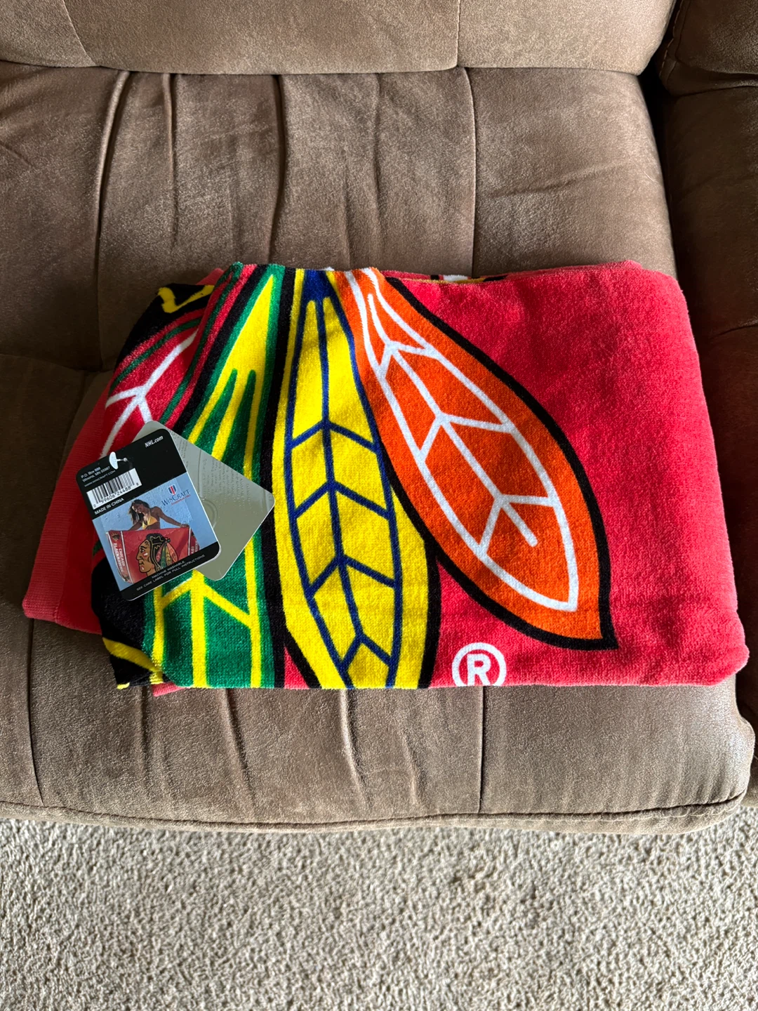 Chicago Blackhawks Beach Towel / Brand New