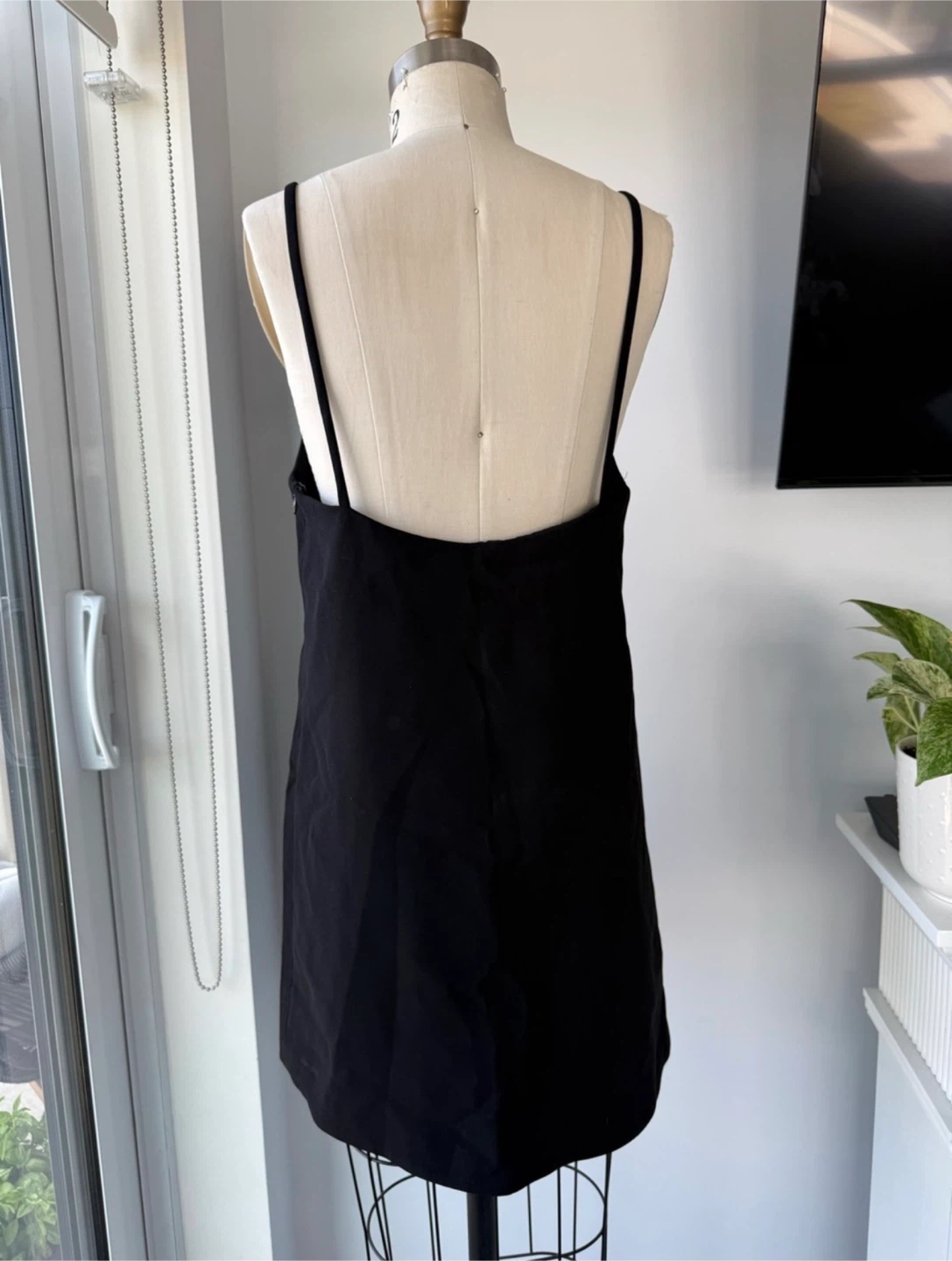 Black Zara Mini Dress size medium - photo 2
