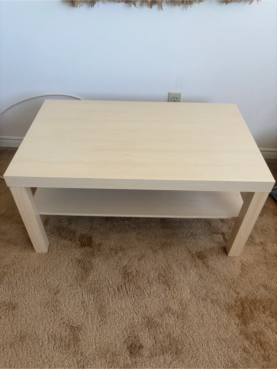 Coffee Table with Shelf