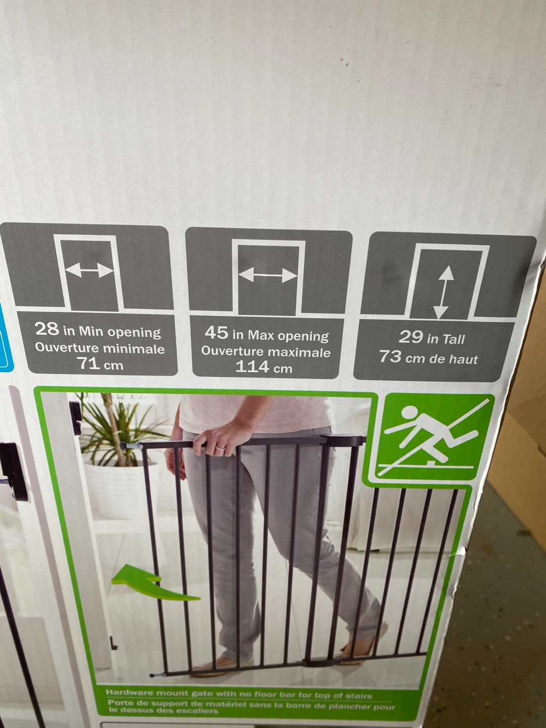 Munchkin Hardware Mount Baby Gate - photo 3