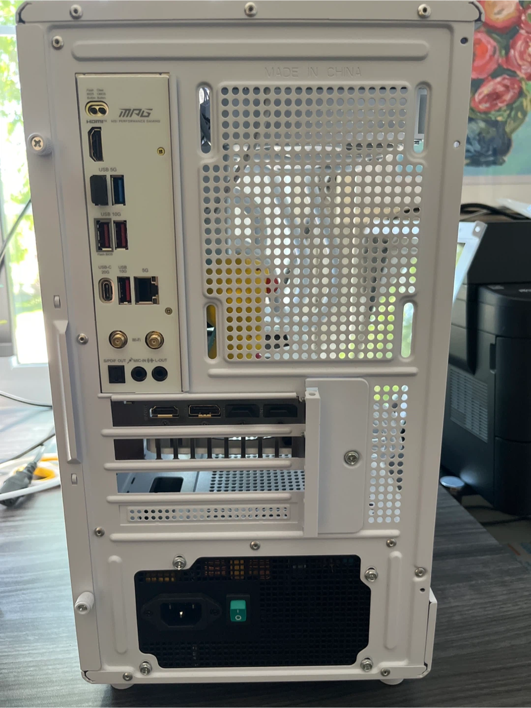 🤍 Pure White PC – R5 9600X | RTX 5060 Ready to Play - photo 3
