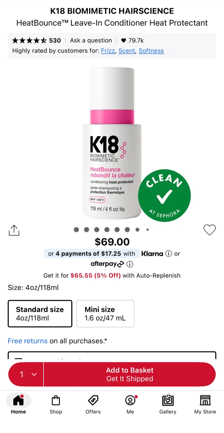 K18 Heat Protectant $45.00 each 🆕 full-sizes-Authentic - photo 4