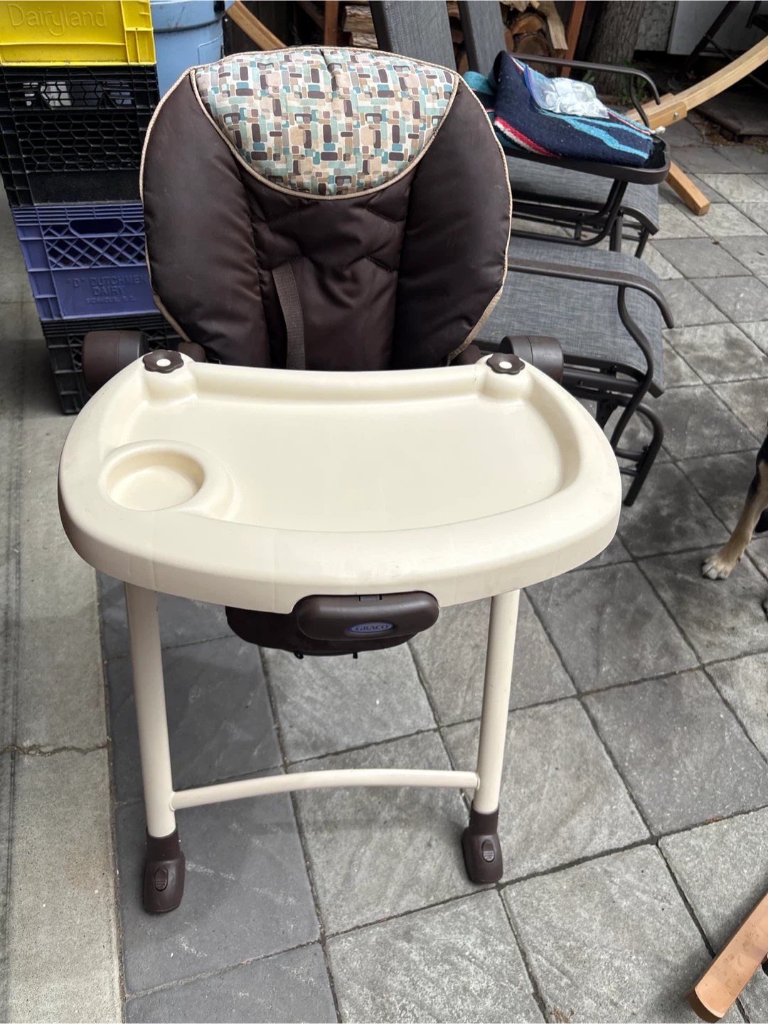 Adjustable Graco High Chair with 2 Tray - photo 2