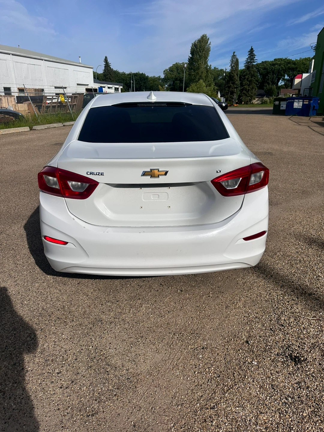 2018 Chevrolet Cruze LT White Sedan