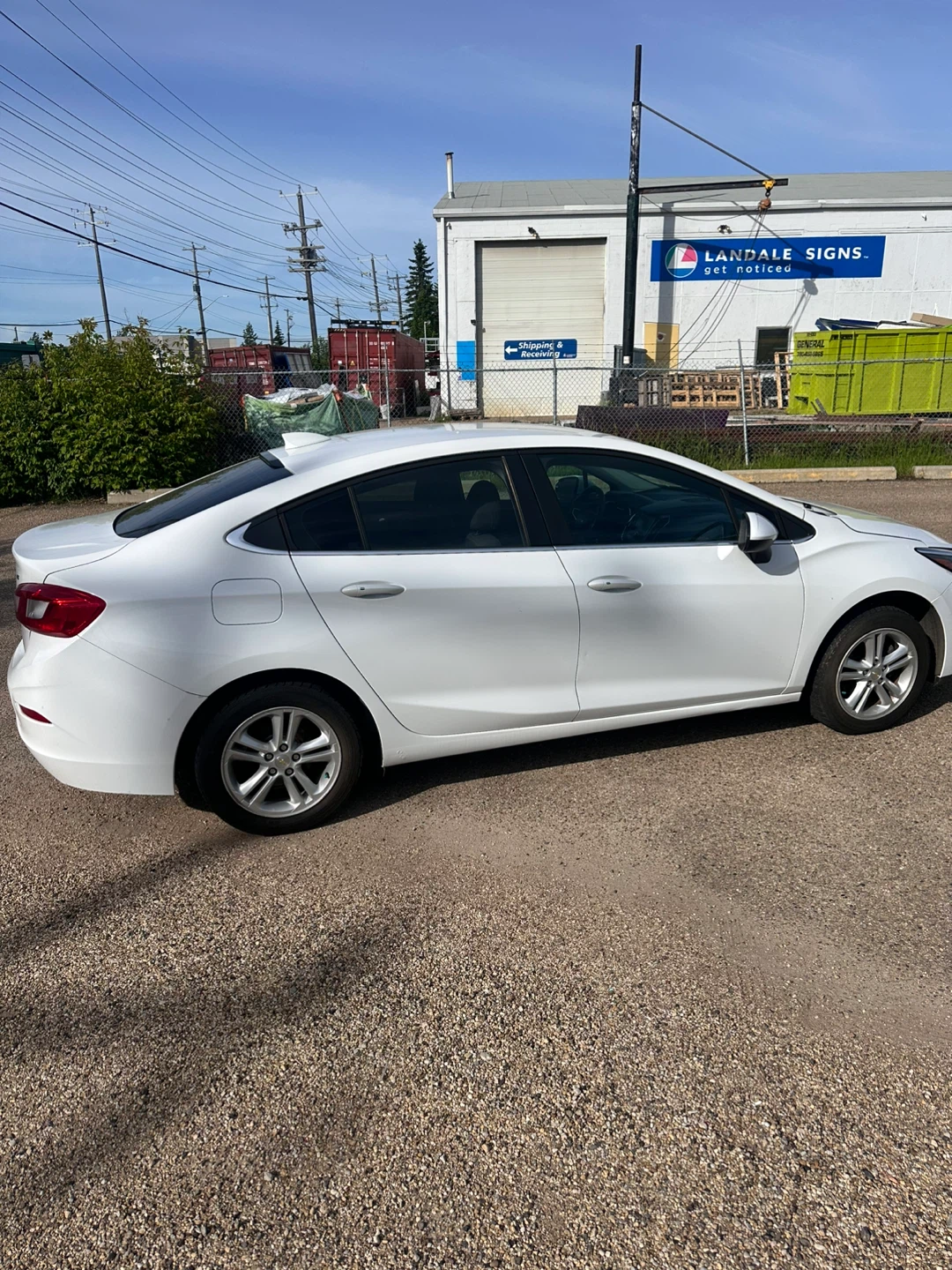 2018 Chevrolet Cruze LT White Sedan - photo 2